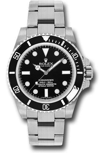 Pre-owned Rolex Steel No-Date Submariner — 114060