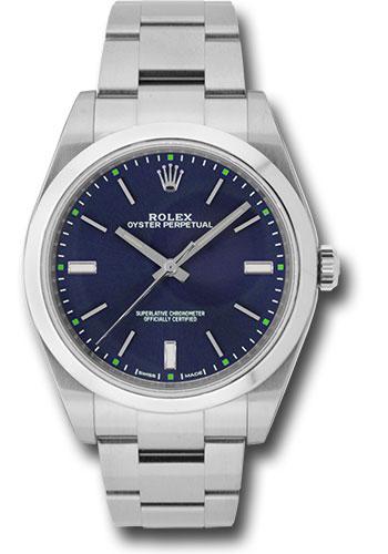 Pre-owned Rolex Steel Oyster Perpetual — 114300