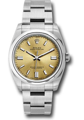 Pre-owned Rolex Steel Oyster Perpetual — 116000