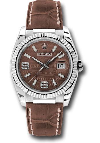 Pre-owned Rolex White Gold Datejust — 116139