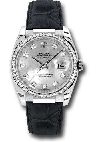 Pre-owned Rolex White Gold Datejust — 116189