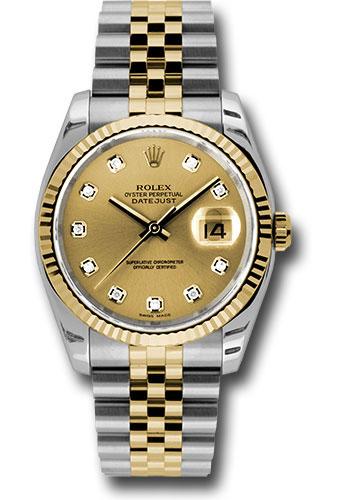 Pre-owned Rolex Steel and Yellow — 116233