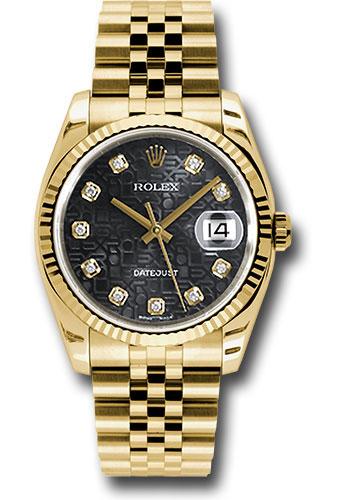Pre-owned Rolex Yellow Gold Datejust — 116238