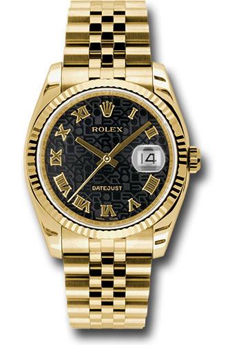 Pre-owned Rolex Yellow Gold Datejust — 116238