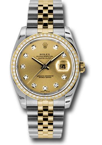 Pre-owned Rolex Steel and Yellow — 116243