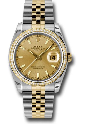 Pre-owned Rolex Steel and Yellow — 116243