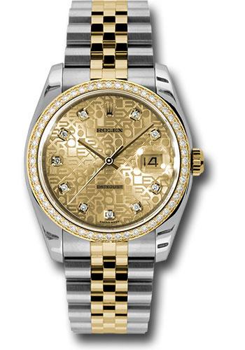 Pre-owned Rolex Steel and Yellow — 116243