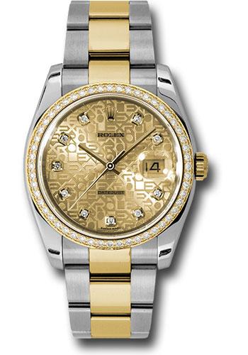 Pre-owned Rolex Steel and Yellow — 116243