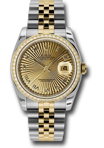 Pre-owned Rolex Steel and Yellow — 116243