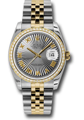 Pre-owned Rolex Steel and Yellow — 116243