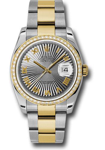 Pre-owned Rolex Steel and Yellow — 116243