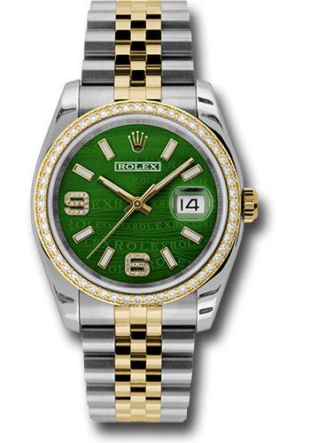 Pre-owned Rolex Steel and Yellow — 116243