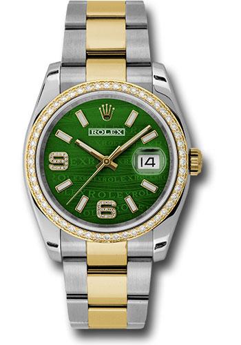 Pre-owned Rolex Steel and Yellow — 116243