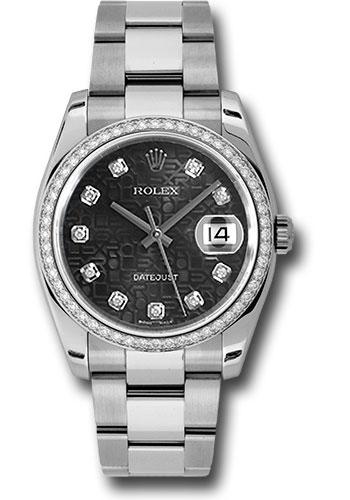 Pre-owned Rolex Steel and White — 116244