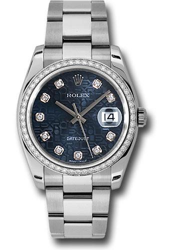 Pre-owned Rolex Steel and White — 116244