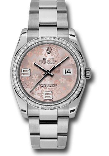 Pre-owned Rolex Steel and White — 116244
