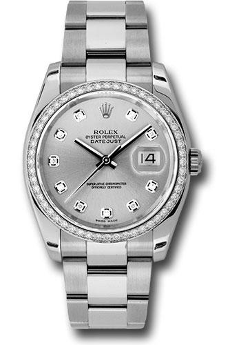 Pre-owned Rolex Steel and White — 116244
