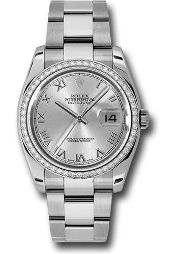 Pre-owned Rolex Steel and White — 116244