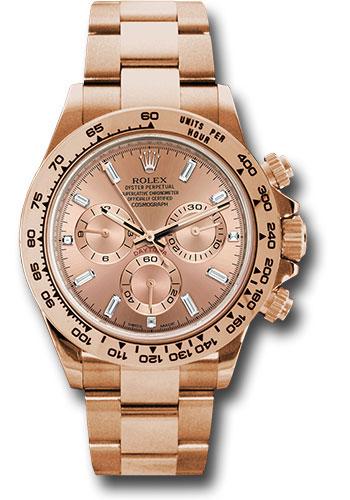 Pre-owned Rolex Everose Gold Cosmograph — 116505