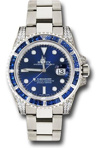 Pre-owned Rolex White Gold Submariner — 116659