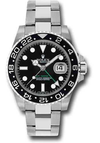 Pre-owned Rolex Steel GMT-Master II — 116710LN