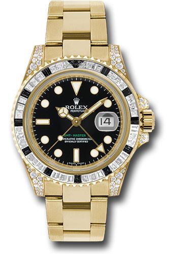 Pre-owned Rolex Yellow Gold GMT-Master — 116758SANR