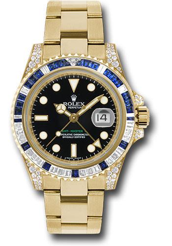 Pre-owned Rolex Yellow Gold GMT-Master — 116758SA