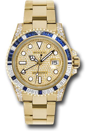 Pre-owned Rolex Yellow Gold GMT-Master — 116758SA