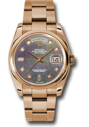 Pre-owned Rolex Pink Gold Day-Date — 118205