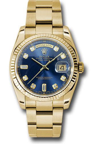 Pre-owned Rolex Yellow Gold Day-Date — 118238