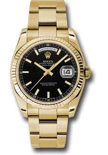 Pre-owned Rolex Yellow Gold Day-Date — 118238