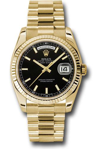 Pre-owned Rolex Yellow Gold Day-Date — 118238