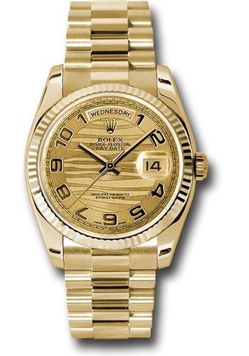 Pre-owned Rolex Yellow Gold Day-Date — 118238