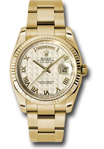 Pre-owned Rolex Yellow Gold Day-Date — 118238