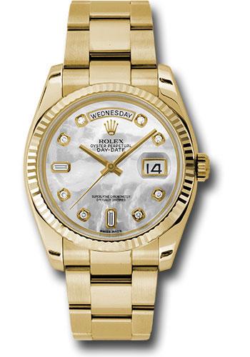 Pre-owned Rolex Yellow Gold Day-Date — 118238