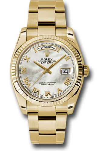 Pre-owned Rolex Yellow Gold Day-Date — 118238