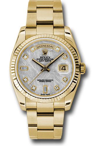 Pre-owned Rolex Yellow Gold Day-Date — 118238