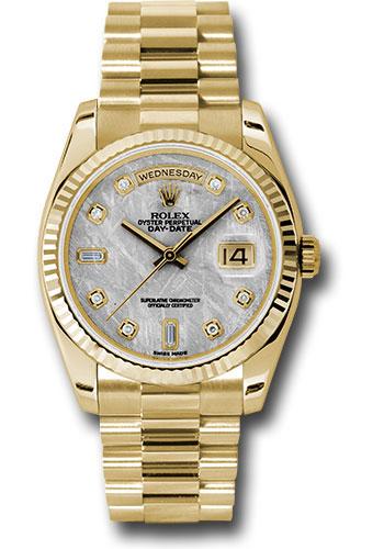 Pre-owned Rolex Yellow Gold Day-Date — 118238