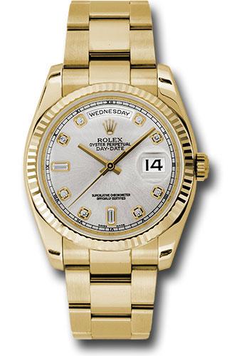 Pre-owned Rolex Yellow Gold Day-Date — 118238