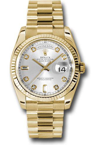 Pre-owned Rolex Yellow Gold Day-Date — 118238