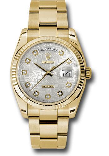 Pre-owned Rolex Yellow Gold Day-Date — 118238