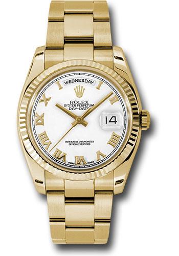 Pre-owned Rolex Yellow Gold Day-Date — 118238