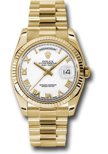 Pre-owned Rolex Yellow Gold Day-Date — 118238