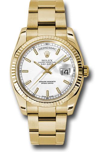 Pre-owned Rolex Yellow Gold Day-Date — 118238
