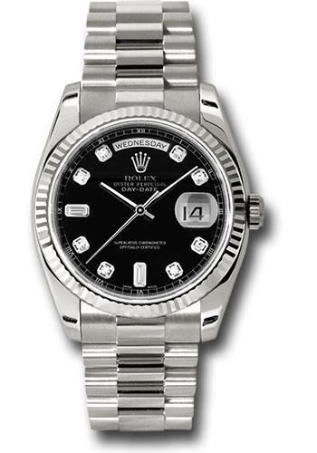 Pre-owned Rolex White Gold Day-Date — 118239