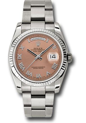 Pre-owned Rolex White Gold Day-Date — 118239