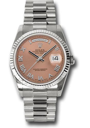Pre-owned Rolex White Gold Day-Date — 118239