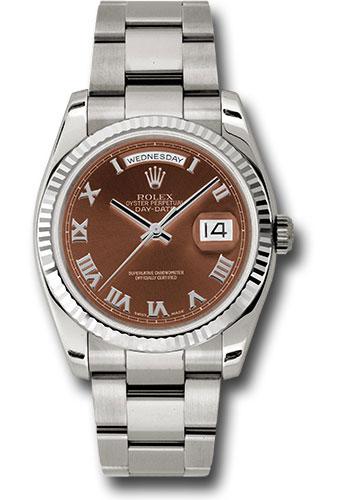 Pre-owned Rolex White Gold Day-Date — 118239