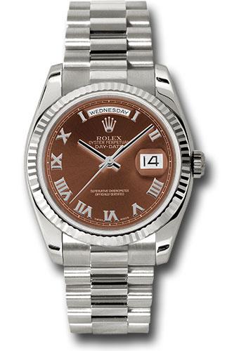 Pre-owned Rolex White Gold Day-Date — 118239