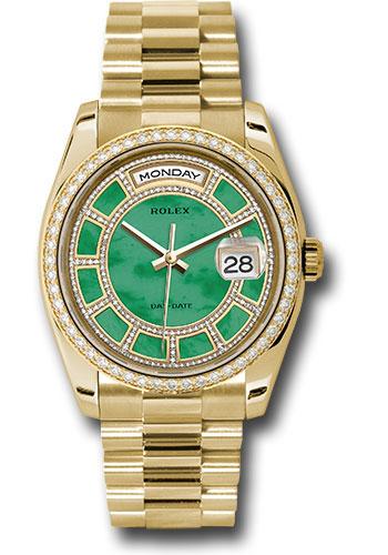 Pre-owned Rolex Yellow Gold Day-Date — 118348